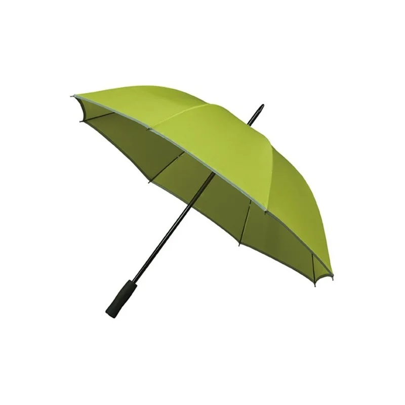 Petit parapluie de golf Falcone à passepoil réfléchissant - vert