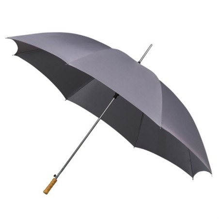 Parapluie de golf droit ouverture automatique - gris