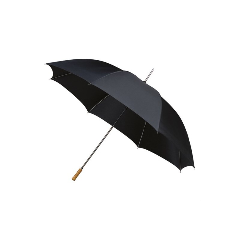 Parapluie de golf droit ouverture automatique - noir