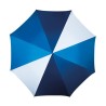 Parapluie de golf droit ouverture automatique - bleus et blanc