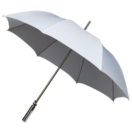 Parapluie de golf Falcone Sportsline droit ouverture automatique - blanc