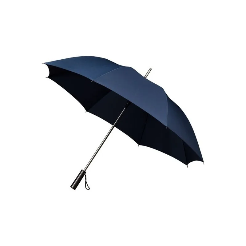Parapluie de golf de luxe Falcone droit ouverture automatique - bleu foncé