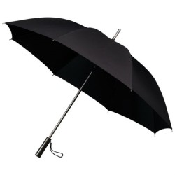 Parapluie de golf de luxe Falcone droit ouverture automatique - noir