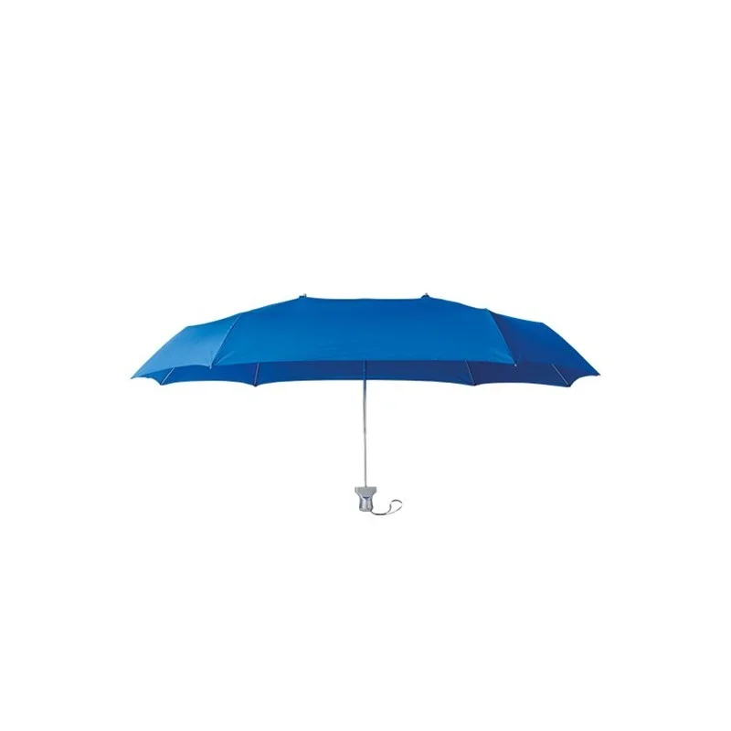 Parapluie pliant deux personnes Falcone droit ouverture manuelle - bleu