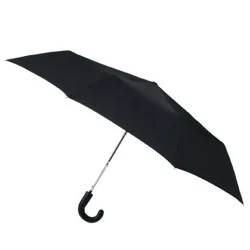 Parapluie pliant miniMAX recourbée ouverture automatique - noir