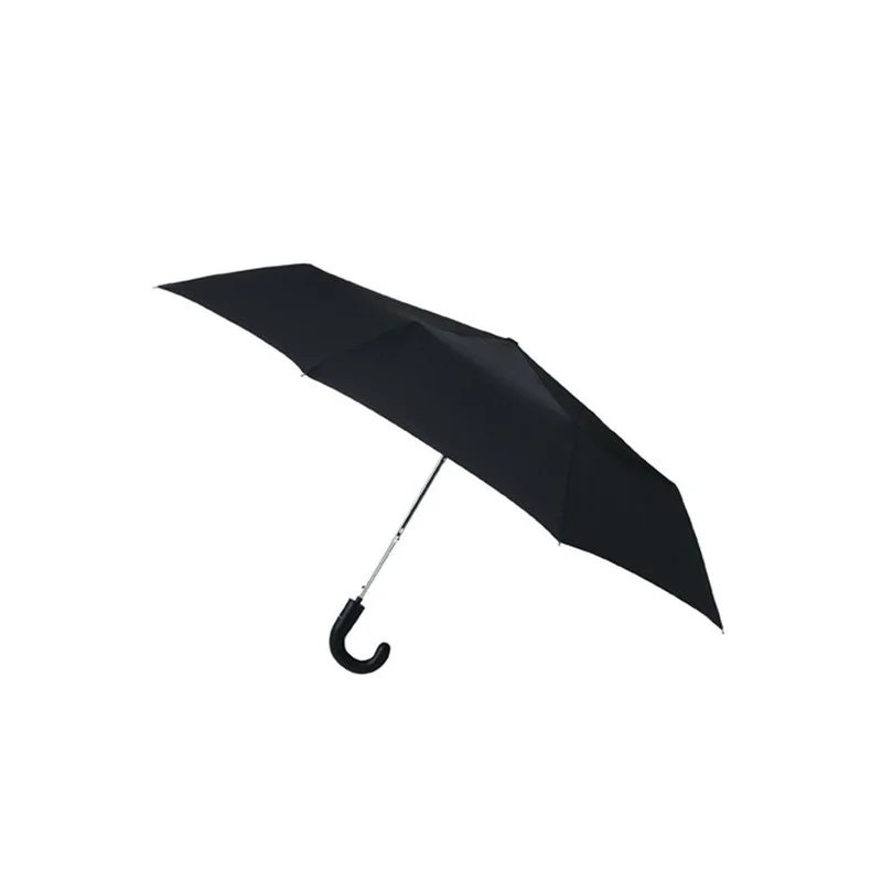 Parapluie pliant miniMAX recourbée ouverture automatique - noir