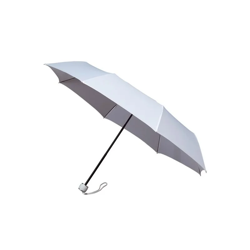 Parapluie pliant miniMAX droit ouverture manuelle - blanc