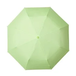 Parapluie pliant miniMAX droit ouverture manuelle - vert