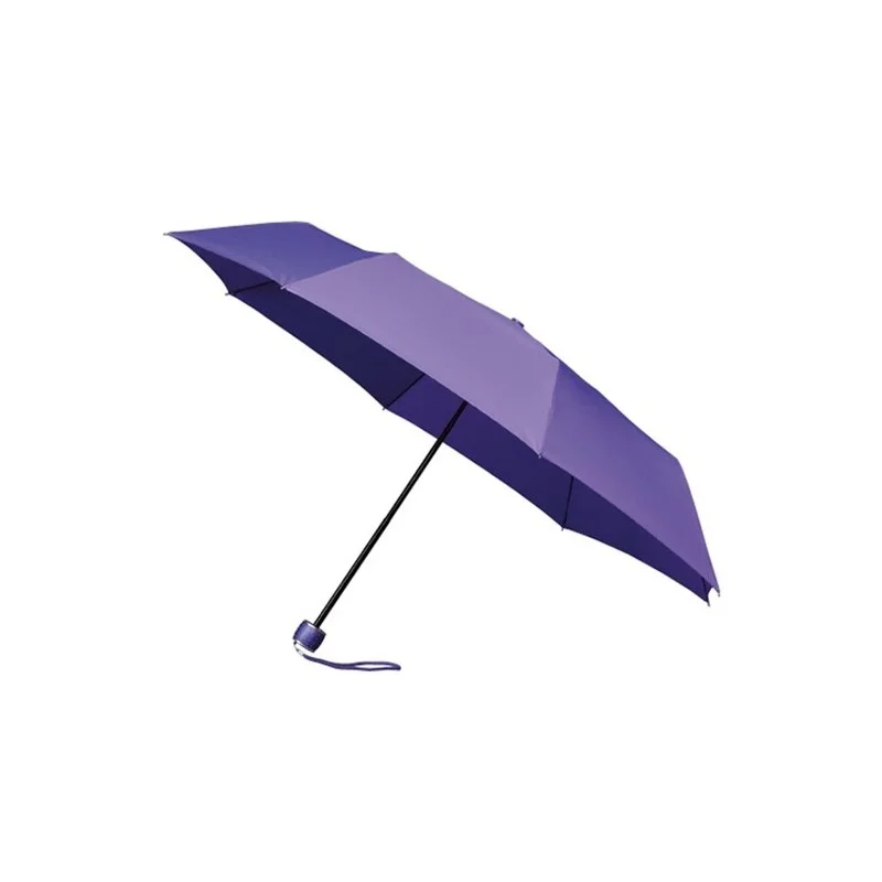 Parapluie pliant miniMAX droit ouverture manuelle - violet