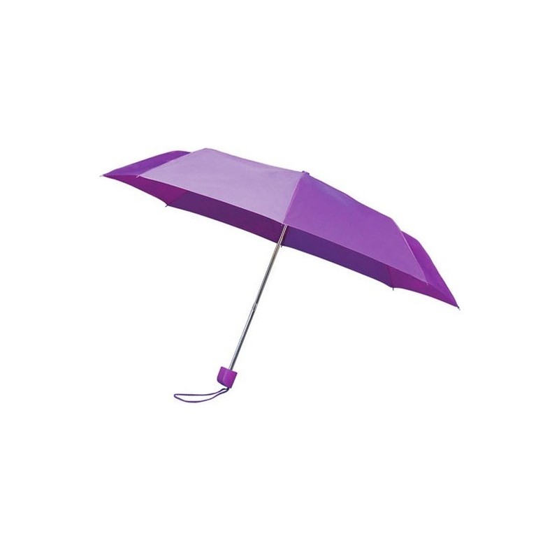 Parapluie pliant Falconetti droit ouverture manuelle - violet