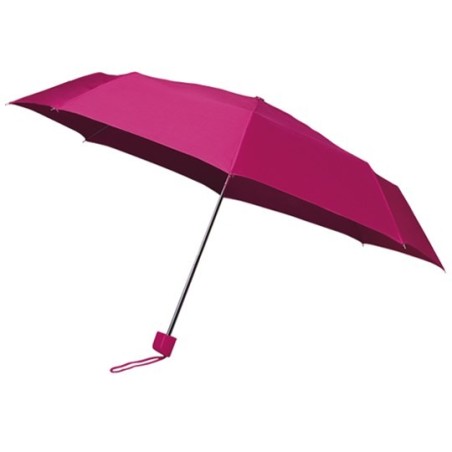 Parapluie pliant Falconetti droit ouverture manuelle - rose PMS806C