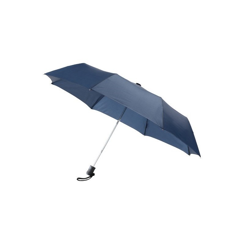 Parapluie pliant miniMAX droit ouverture automatique - bleu foncé
