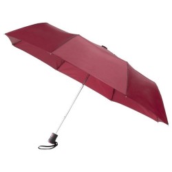 Parapluie pliant miniMAX droit ouverture automatique - bordeau
