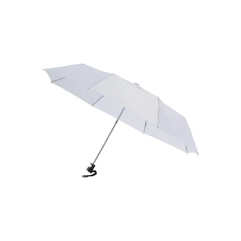 Parapluie pliant miniMAX droit ouverture automatique - blanc