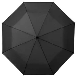 Parapluie pliant miniMAX droit ouverture automatique - noir