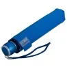 Parapluie pliant miniMAX manche noir droit ouverture automatique - bleu