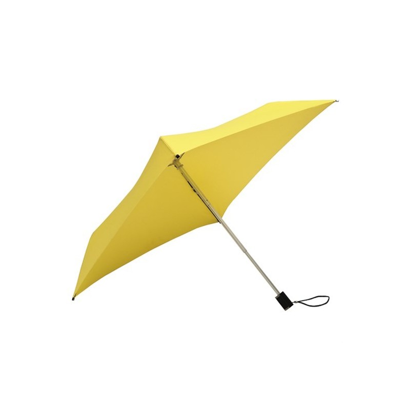 Parapluie pliant carré All Square droit ouverture manuelle - jaune