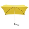 Parapluie pliant carré All Square droit ouverture manuelle - jaune
