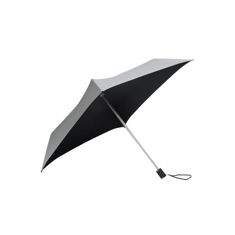 Parapluie pliant carré All Square droit ouverture manuelle - gris