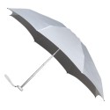 Parapluie pliant miniMAX LGF-500 droit ouverture manuelle - blanc 