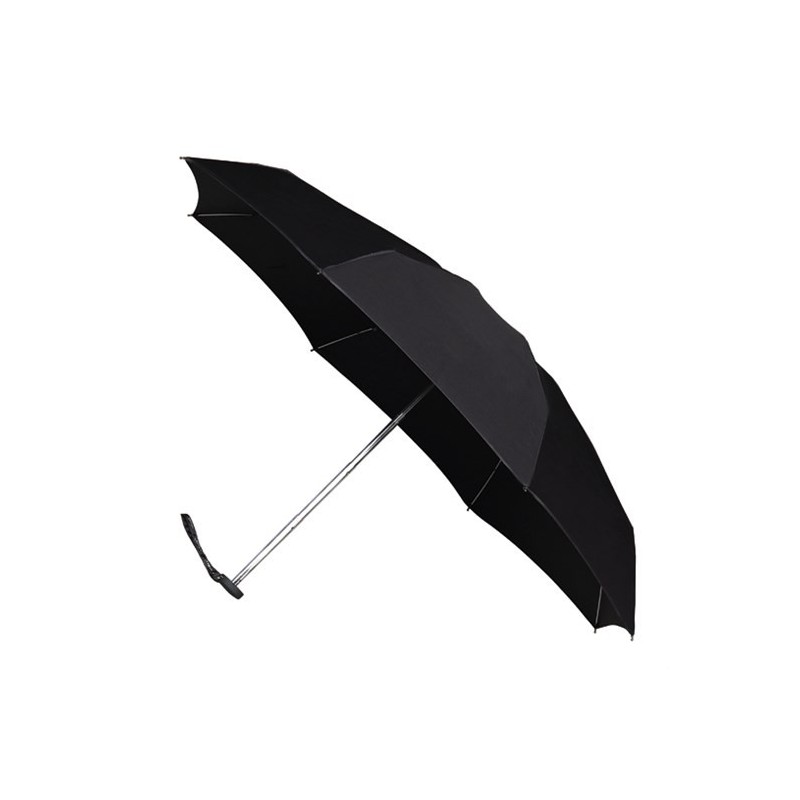 Parapluie pliant miniMAX LGF-500 droit ouverture manuelle - noir
