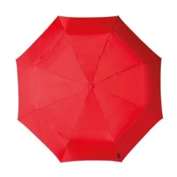 Parapluie pliant miniMAX ECO droit ouverture manuelle - rouge