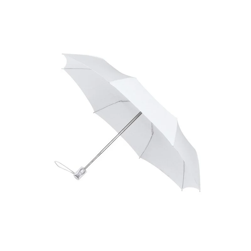 Parapluie pliant miniMAX droit ouverture / fermeture automatique - blanc