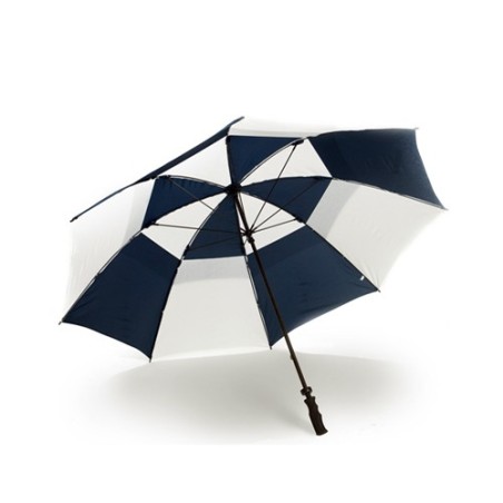 Parapluie de golf bleu/blanc