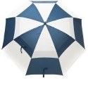 Parapluie de golf bleu/blanc