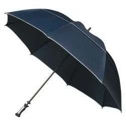 Parapluie de golf XXL Falcone droit ouverture manuelle - bleu