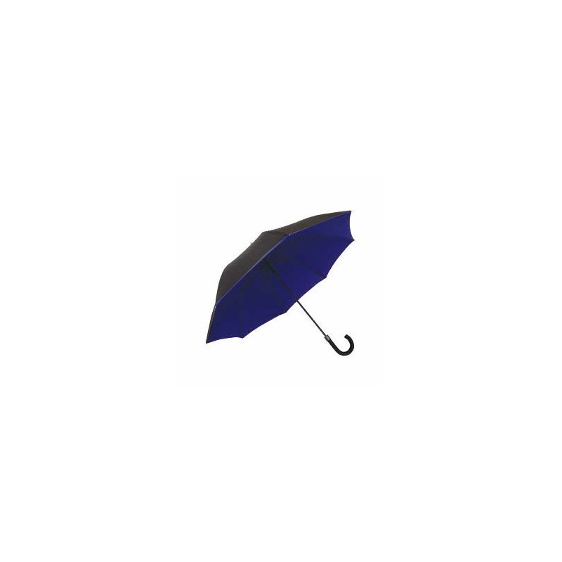Parapluie double toile - bleu foncé