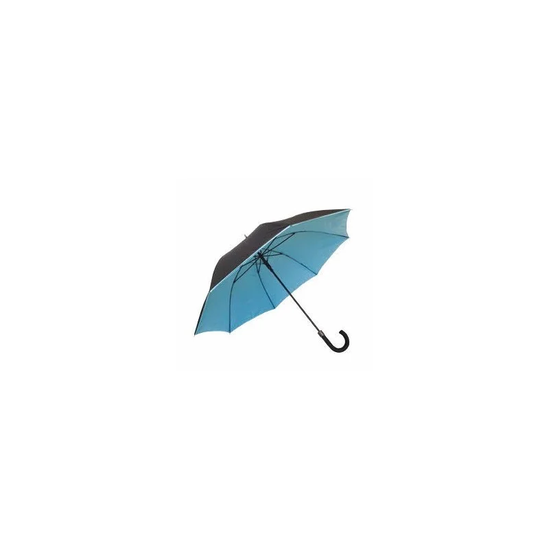 Parapluie double toile - bleu ciel