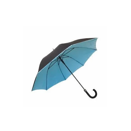 Parapluie double toile - bleu ciel