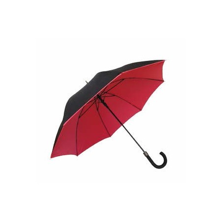 Parapluie double toile - rouge