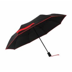 Parapluie petite bordure - rouge