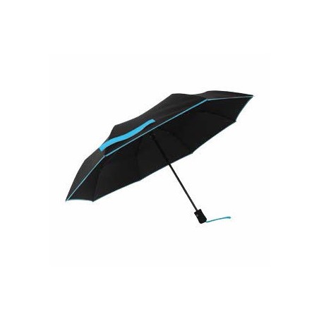 Parapluie petite bordure - bleu ciel