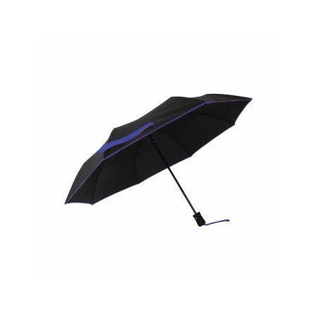 Parapluie petite bordure - bleu foncé