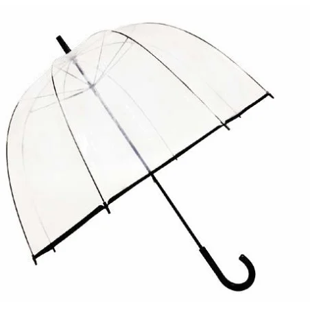 Parapluie transparent - grande cloche