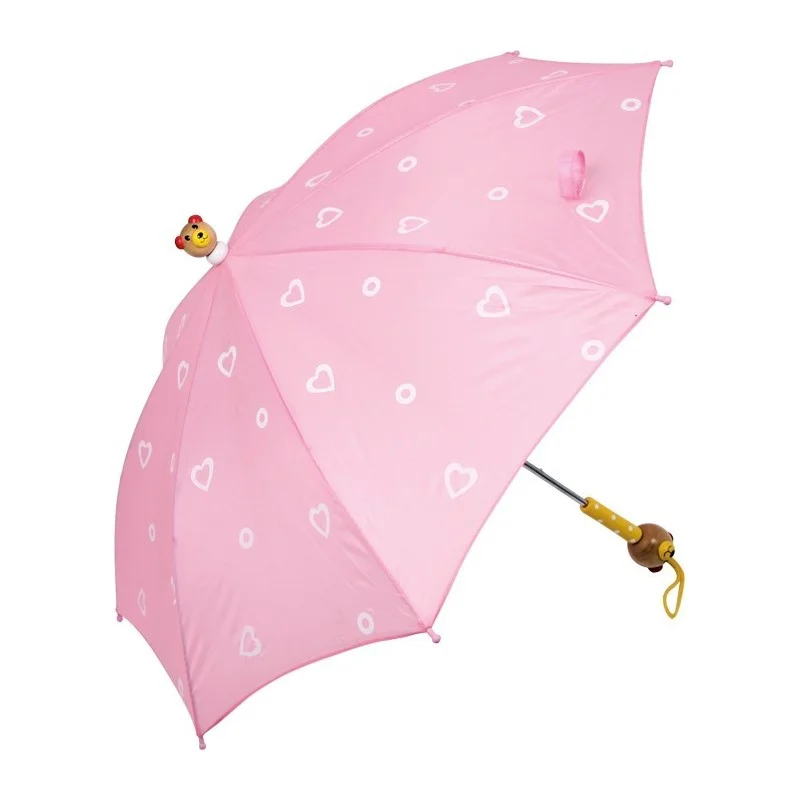 Parapluie rose animal