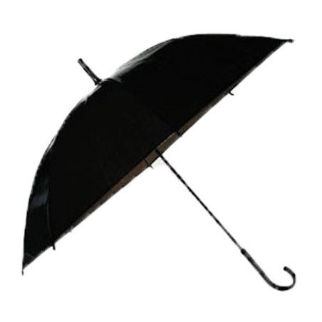 Parapluie noir transparent