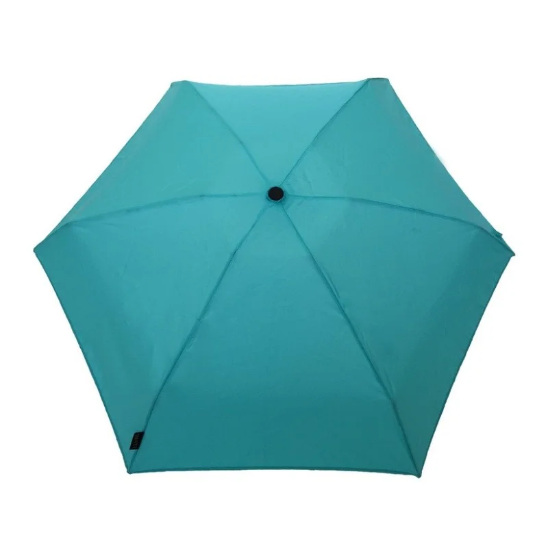 Mini parapluie de poche pliant - turquoise