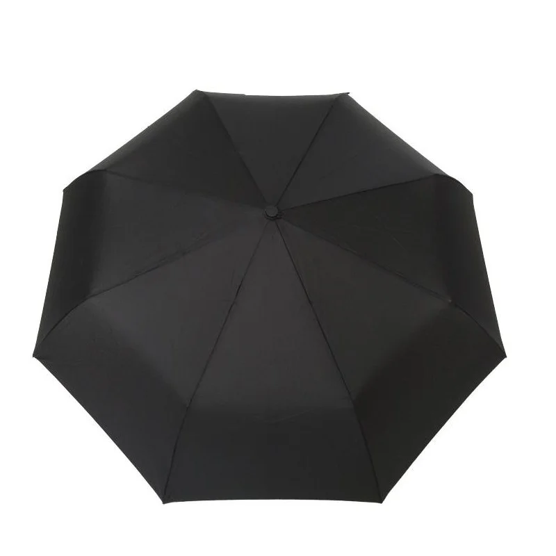 Parapluie pliant noir automatique pour hommes