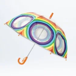 Parapluie enfant Kid's Rainbow bordure fluo