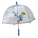 Parapluie transparent pour enfant, motif ours