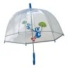 Parapluie transparent pour enfant, motif ours