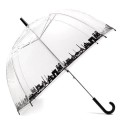 Parapluie transparent motif Paris