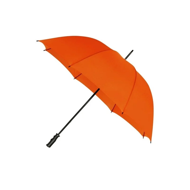 Parapluie de golf orange - résistant au vent