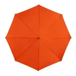 Parapluie de golf orange - résistant au vent