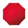 Parapluie Dame rouge automatique poignée recourbée