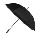 Parapluie de golf noir - résistant au vent